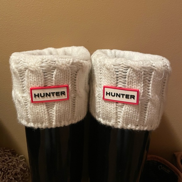 HUNTER Black Original Tall Boots - Picture 2 of 5